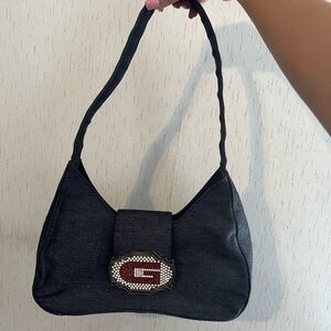 Early 2000s Guess Shoulder Denim Bag